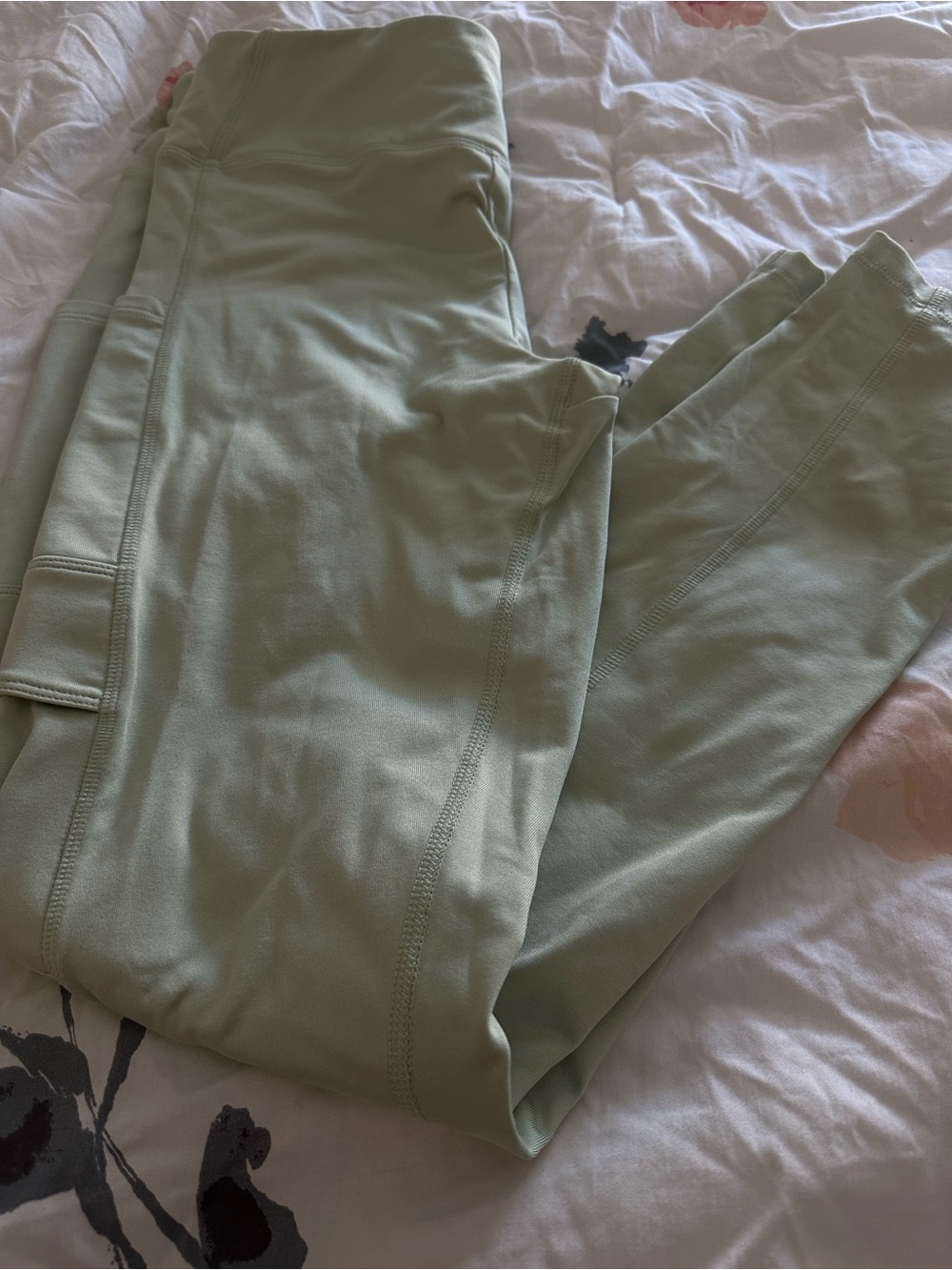 Pink Victoria Secrets Green Active Pants